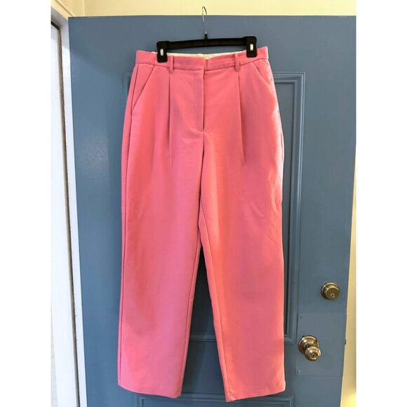 A&F Sloane Tailored Pant Color: DARK PINK - Size 12L - Picture 5 of 7